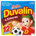 Ricolino Duvalin 4 Sabores 12ct